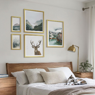 Set 5 slika u okviru Planinski prirodni krajolici