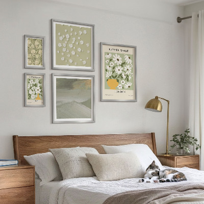 Set 5 slika u okviru Cvjetni urbani motivi