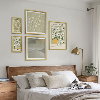 Set 5 slika u okviru Cvjetni urbani motivi