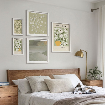 Set 5 slika u okviru Cvjetni urbani motivi