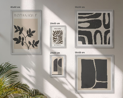 Set 5 slika u okviru Elegantna grafika apstraktne prirode