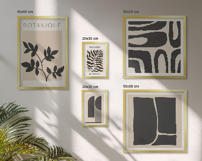 Set 5 slika u okviru Elegantna grafika apstraktne prirode