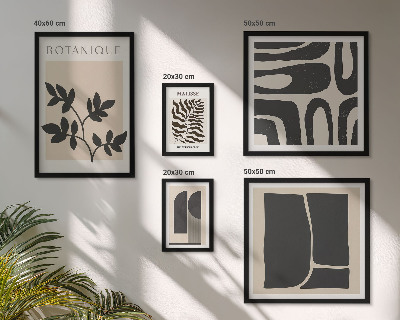 Set 5 slika u okviru Elegantna grafika apstraktne prirode