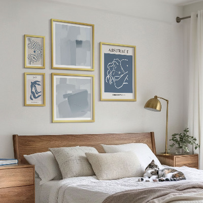 Poliptih u okviru Elegantne minimalističke apstrakcije