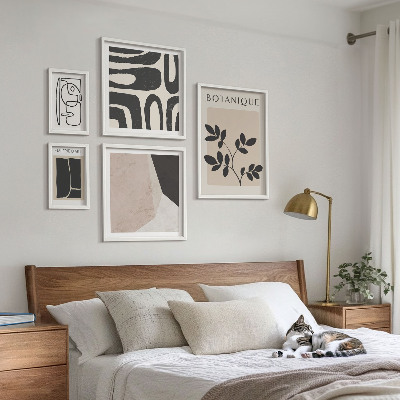 Set slika iznad kauča Elegantna minimalistička grafika
