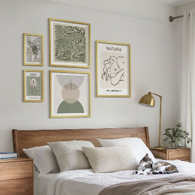 Poliptih u okviru Minimalističke biljne kompozicije