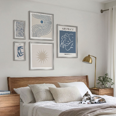 Poliptih u okviru Elegantna apstraktna geometrija