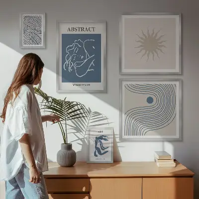 Elegantna apstraktna geometrija poliptih u okviru