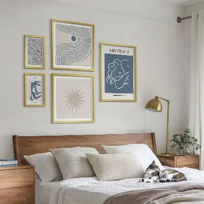 Elegantna apstraktna geometrija poliptih u okviru