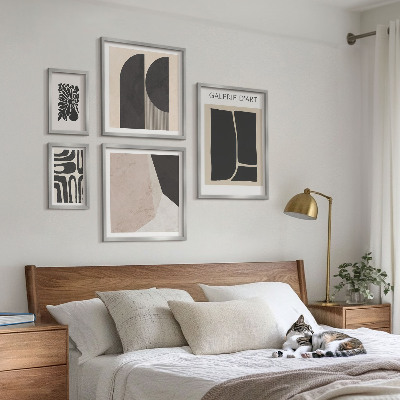 Poliptih u okviru Elegantna minimalistička grafika
