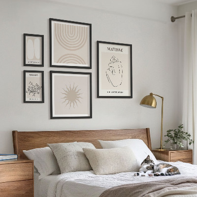 Set 5 slika u okviru Minimalističke umjetničke linije