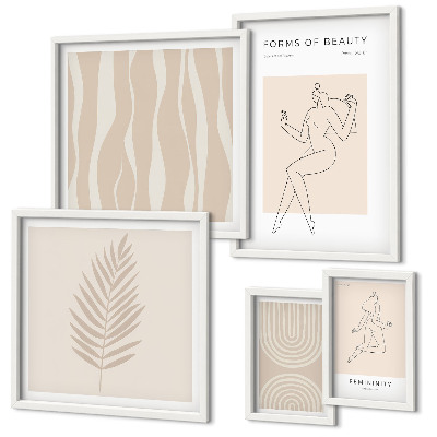 Set 5 slika u okviru Prekrasni minimalistički motivi