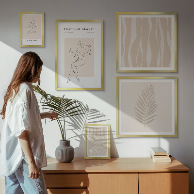 Set 5 slika u okviru Prekrasni minimalistički motivi