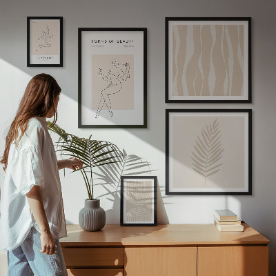 Set 5 slika u okviru Prekrasni minimalistički motivi