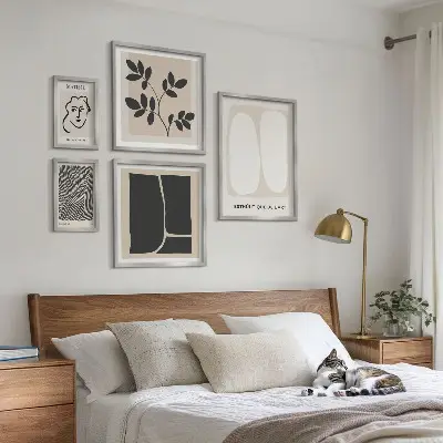 Set 5 slika u okviru elegantne linije minimalizma