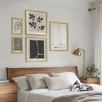 Set 5 slika u okviru elegantne linije minimalizma