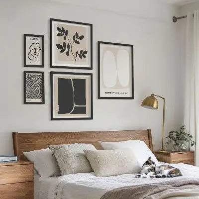 Set 5 slika u okviru elegantne linije minimalizma