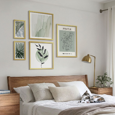 Set slika iznad kauča Inspiracije za biljke u prirodi