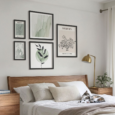 Poliptih u okviru Moderni minimalistički ukrasi
