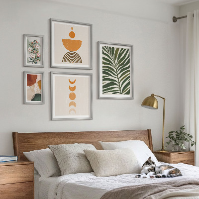 Poliptih u okviru Biljni uzorci boho oblika