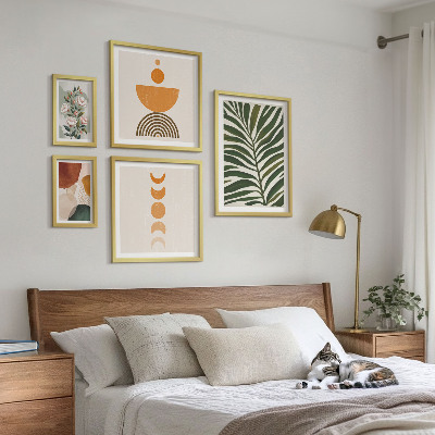 Poliptih u okviru Biljni uzorci boho oblika
