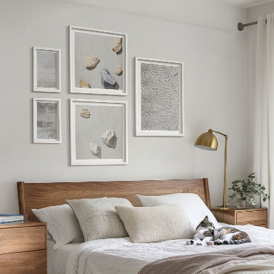 Set slika iznad kauča Moderne minimalističke teksture