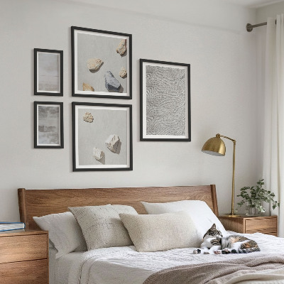 Set slika iznad kauča Moderne minimalističke teksture
