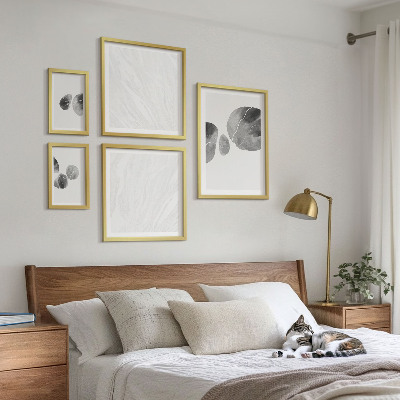 Set 5 slika u okviru Apstraktna slika prskanjem boje
