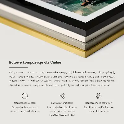 Set slika za iznad kauča boho ukrasi s motivom kamenja za plažu