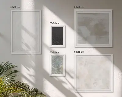 Set slika za iznad kauča motiv elegantnih kamenih građevina
