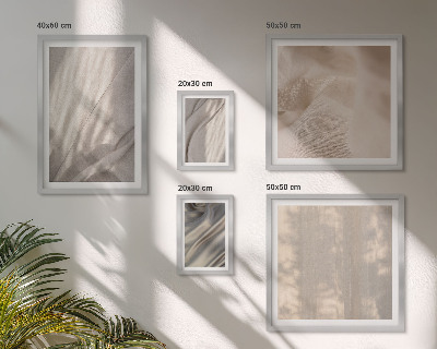 Set 5 slika u okviru Prirodne boho tkanine izbliza