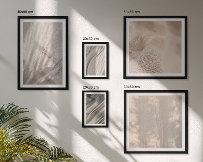 Set 5 slika u okviru Prirodne boho tkanine izbliza