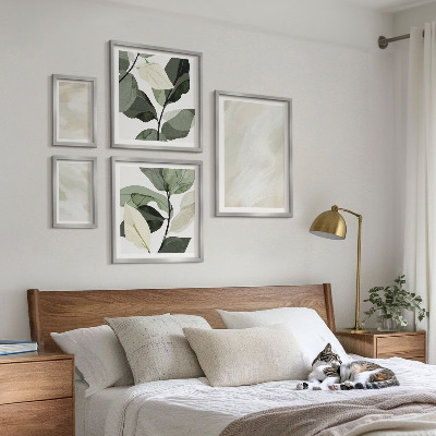 Poliptih u okviru Apstraktni boho svijetle boje