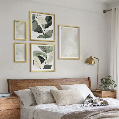 Poliptih u okviru Apstraktni boho svijetle boje
