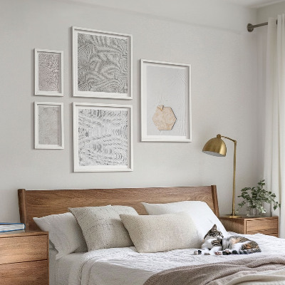 Set slika iznad kauča Lagane boho teksture pijeska