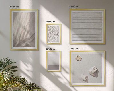 Set 5 slika u okviru Nježne boho teksture prirode