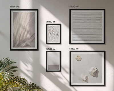 Set 5 slika u okviru Nježne boho teksture prirode