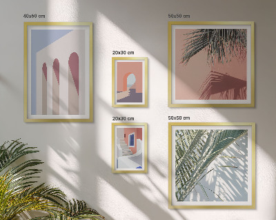 Set slika iznad kauča Ilustracije gradske arhitekture