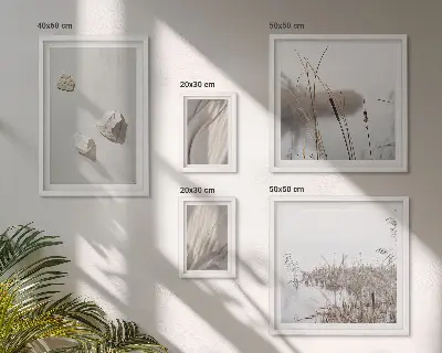 Krupni planovi strukture u boho stilu poliptih u okviru