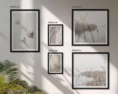 Krupni planovi strukture u boho stilu poliptih u okviru
