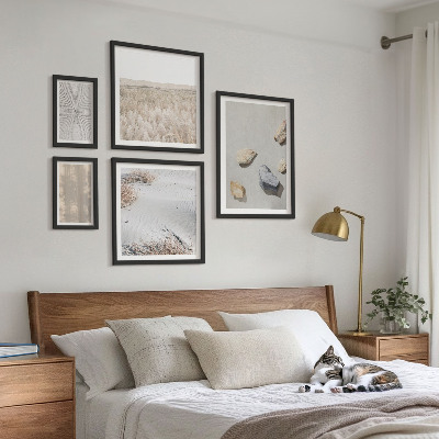 Set 5 slika u okviru Prirodne teksture u boho stilu
