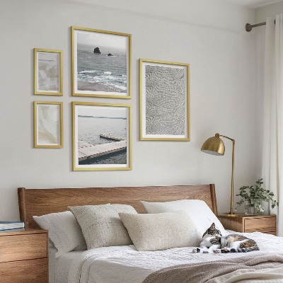 Set 5 slika u okviru Apstraktni dizajn modernih tekstura