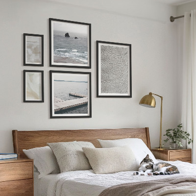 Set 5 slika u okviru Apstraktni dizajn modernih tekstura