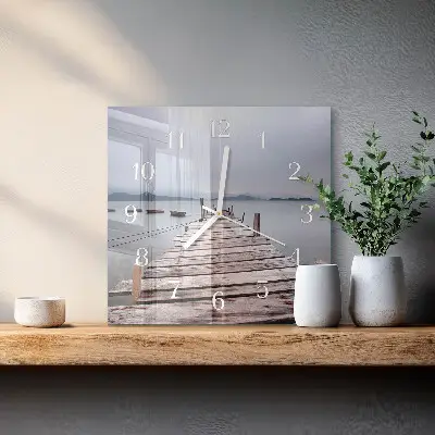 Stakleni četvrtasti sat Mreža