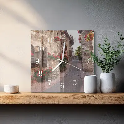 Stakleni četvrtasti sat Avenija