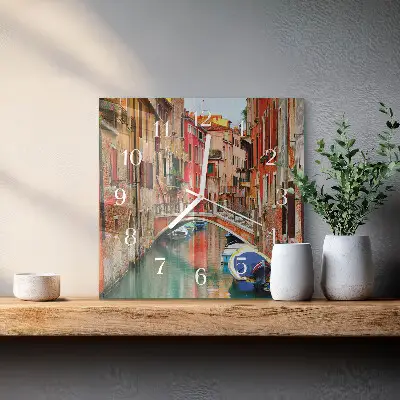 Stakleni četvrtasti sat Venecija