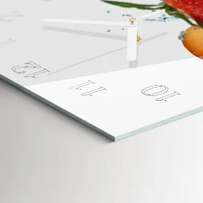Stakleni četvrtasti sat Grejp
