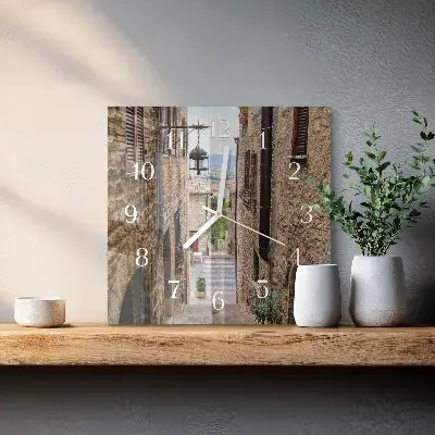 Stakleni četvrtasti sat Avenija