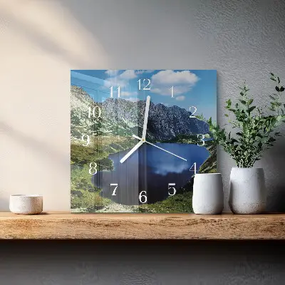 Stakleni četvrtasti sat Morskie Oko