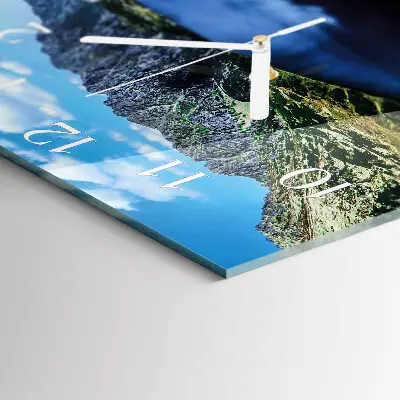 Stakleni četvrtasti sat Morskie Oko